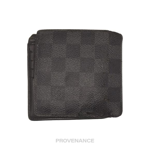 🔴 Louis Vuitton Marco Wallet - Damier Graphite - Picture 2 of 9